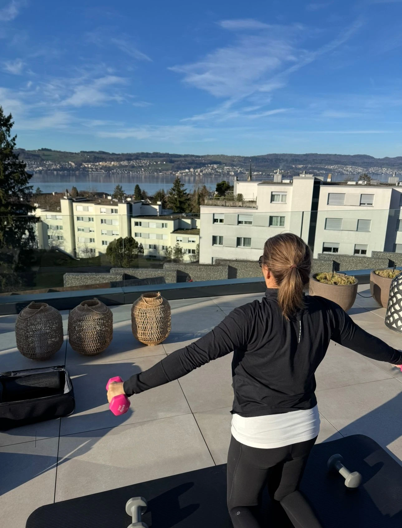 Outdoor Fitness Training in der Natur